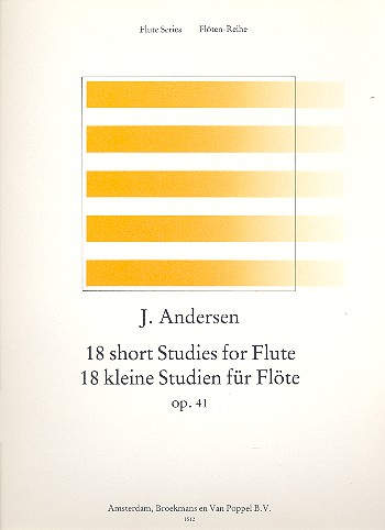 18 kleine Studien op.41 für Flöte