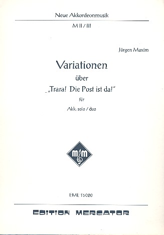 Variationen über Trara die Post ist da