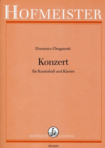 Konzert A-Dur für Kontrabaß