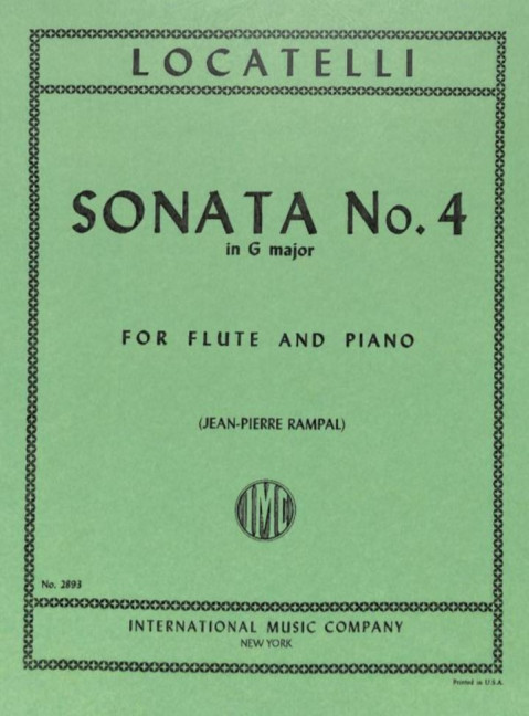 Sonata G major no.4