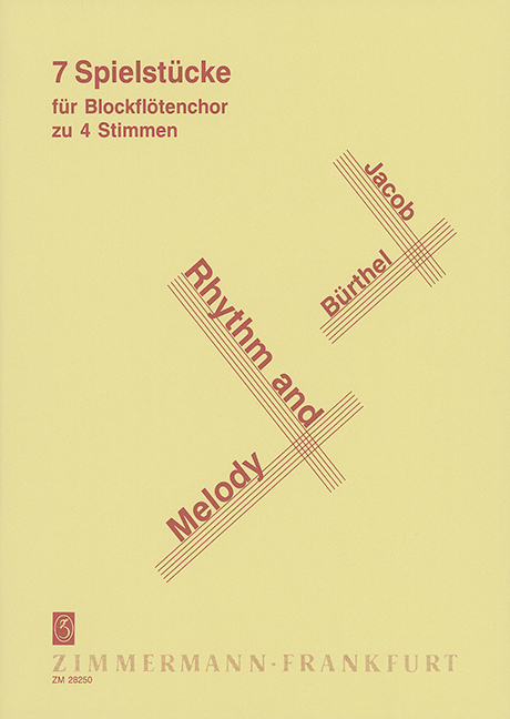 Rhythm and Melody für 4 Blockflöten