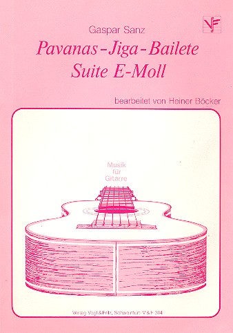 Pavanas, Jiga, Bailete