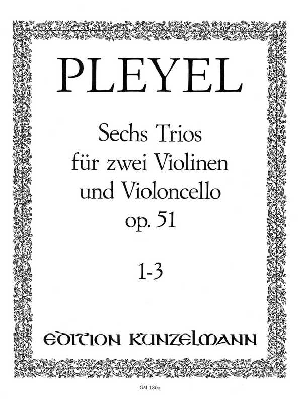 6 Trios op.51 Band 1 (Nr.1-3)