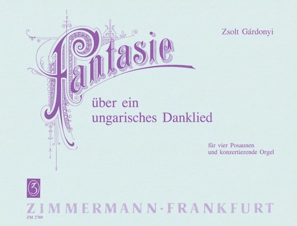 Fantasie über ein ungarisches Danklied