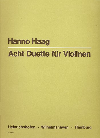 8 Duette für 2 Violinen