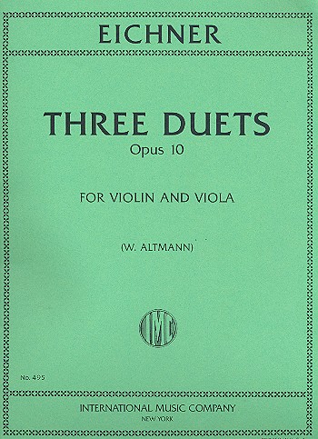 3 Duets op.10