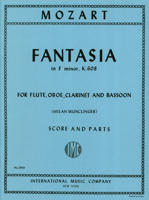 Fantasia f minor KV608