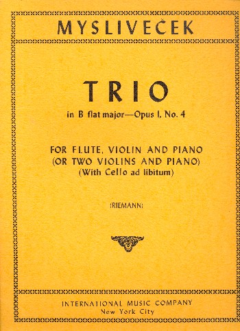 Trio B flat major op.1,4