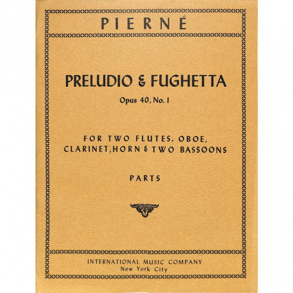 Preludio and Fughetta op.40 no.1