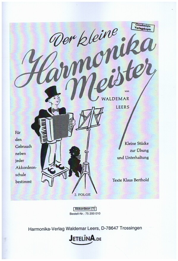 Der kleine Akkordeonmeister Band 2