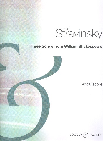 Three Songs from William Shakespeare