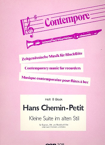 Kleine Suite im alten Stil