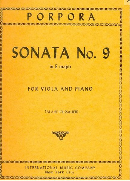 Sonata no.9 E major