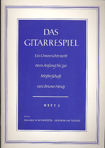 Das Gitarrespiel Band 3