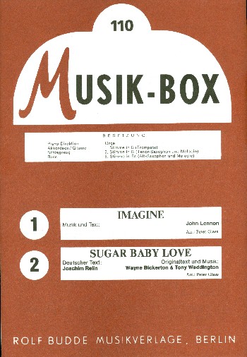Imagine  und  Sugar Baby Love: