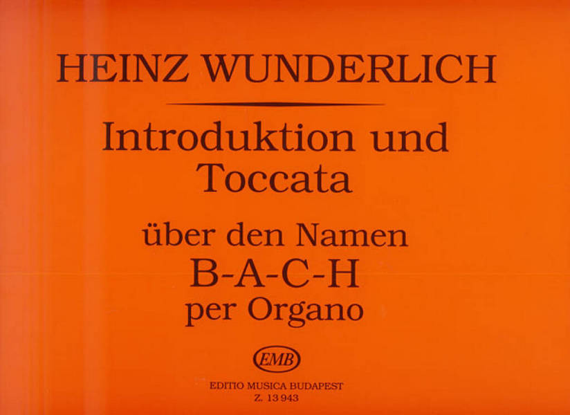INTRODUCTION UND TOCCATA UEBER DEN
