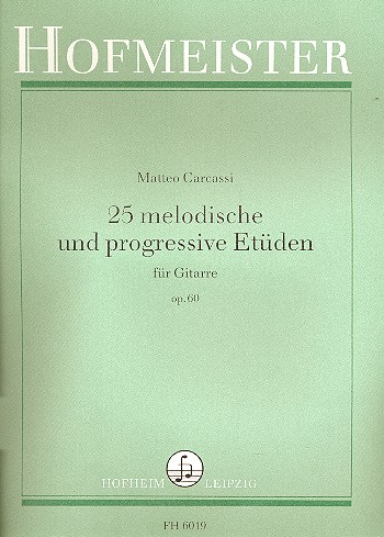 25 melodische und progressive Etüden op.60