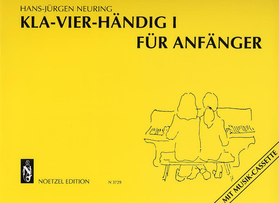 Kla-Vier-Händig Band 1 (für Anfänger)