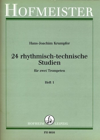 24 rhythmisch technische Studien Band 1
