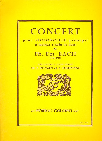 Concert ut majeur pour violoncelle