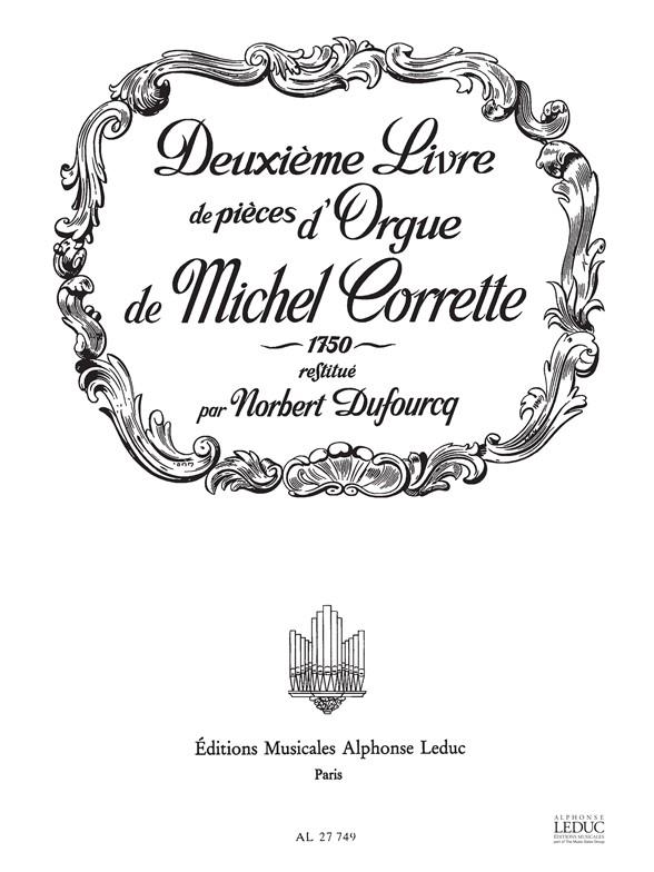 Deuxième livre d'orgue