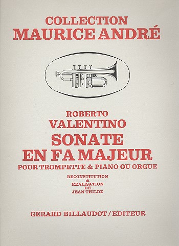 Sonate fa majeur pour trompette