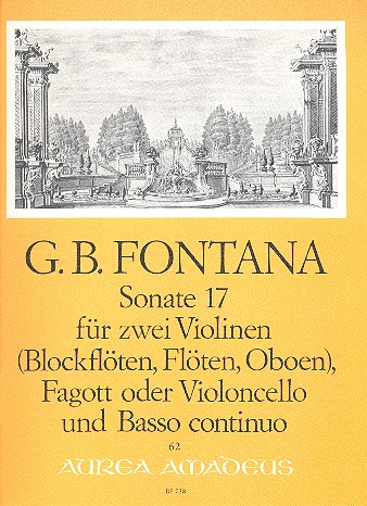 Sonate Nr.17 für 2 Violinen