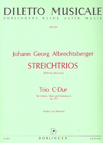 Trio C-Dur op.9,1