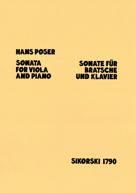 Sonate für Viola und Klavier