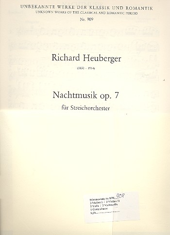 Nachtmusik op.7 für