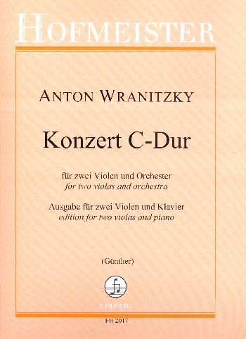Konzert C-Dur für 2 Violen und