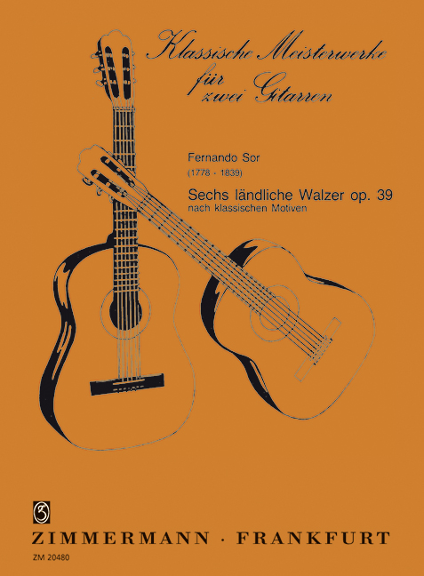 6 ländliche Walzer op.39 nach