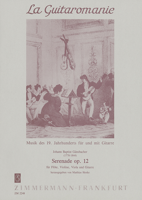 Serenade op.12 für Flöte, Violine, Viola und