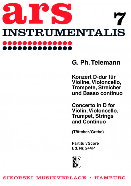 Konzert D-Dur für Violine concertato,