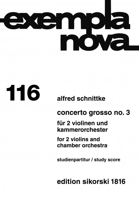Concerto grosso Nr.3 für
