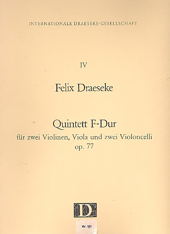 Quintett F-Dur op.77 für