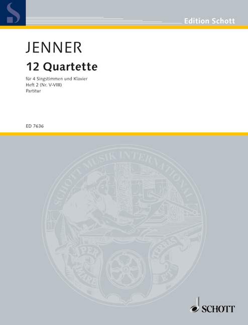 Zwölf Quartette Heft 2