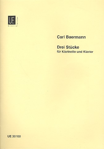 3 Stücke für Klarinette und