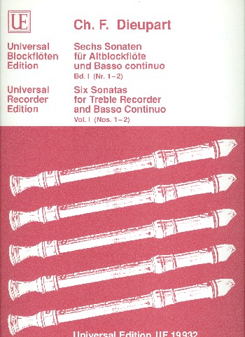 6 Sonaten Band 1 (Nr.1-2) für