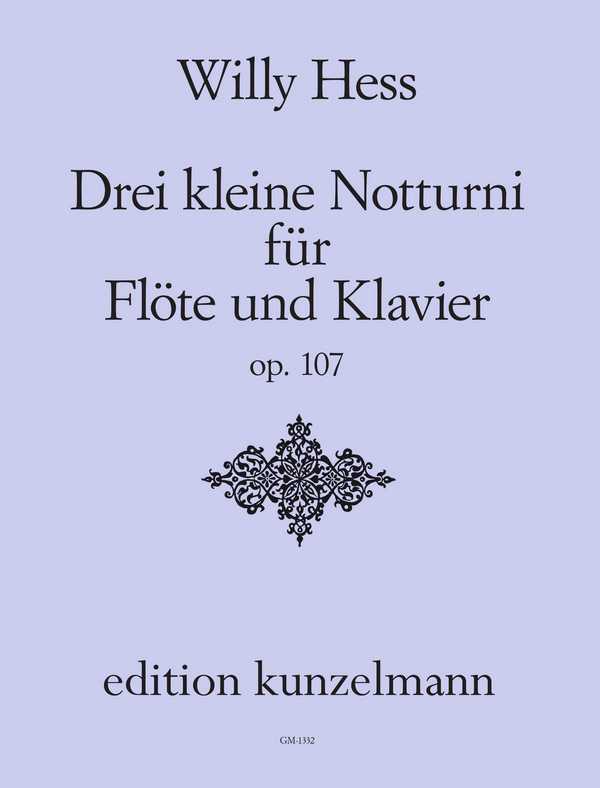 3 kleine Notturni op.107