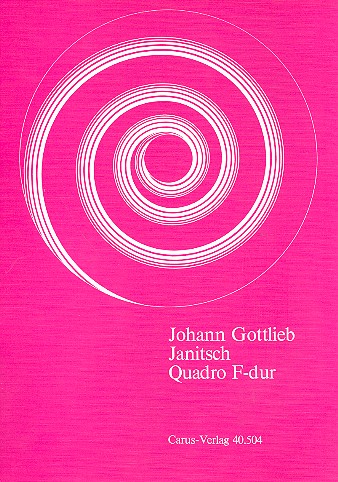 Quadro F-Dur op.6 für Altblockflöte