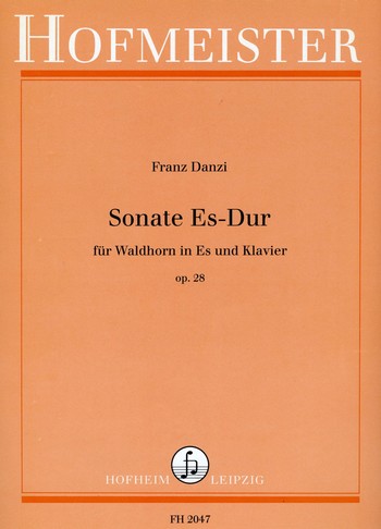 Sonate Es-Dur op.28 für