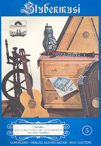 Stubenmusi Band 5 für Harfe, Hackbrett, Zither