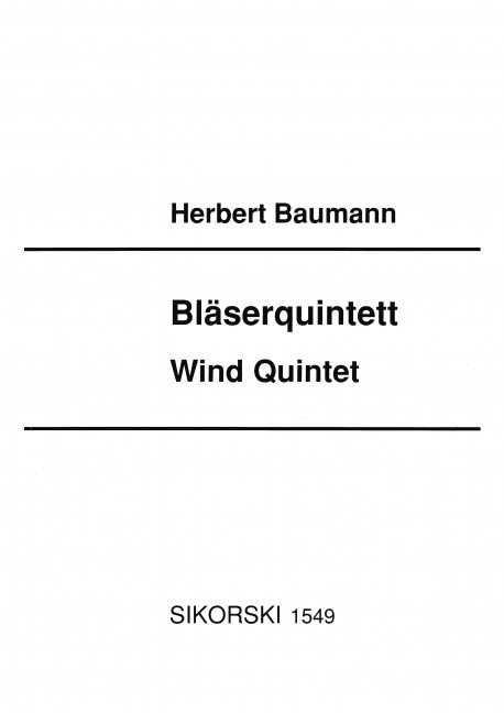 Quintett für Flöte, Oboe