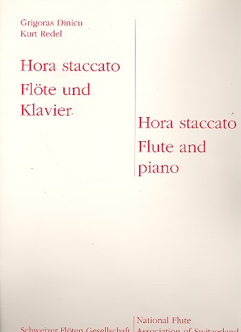 Hora staccato für Flöte und