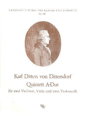 Quintett A-Dur für 2 Violinen,