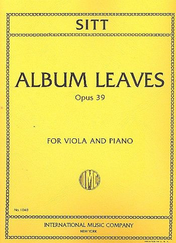 Album Leaves op.39