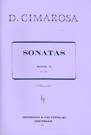 Sonatas vol.3 (nos.19-24)