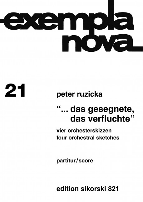 Das Gesegnete, das Verfluchte