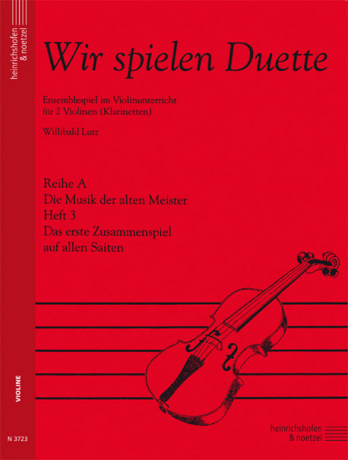 Wir spielen Duette Reihe A Band 3